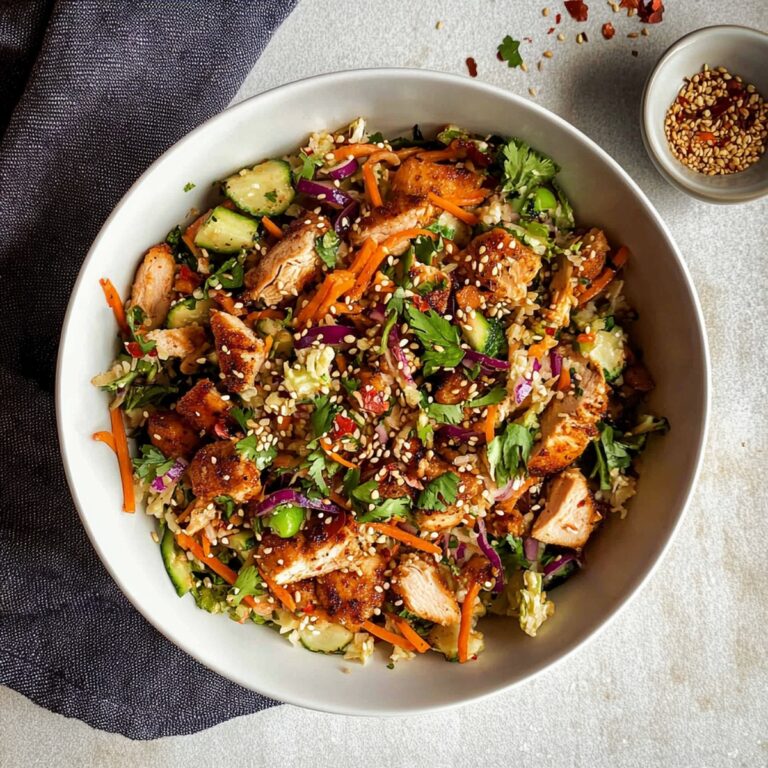 Vibrant Asian Chicken Crunch Salad Recipe