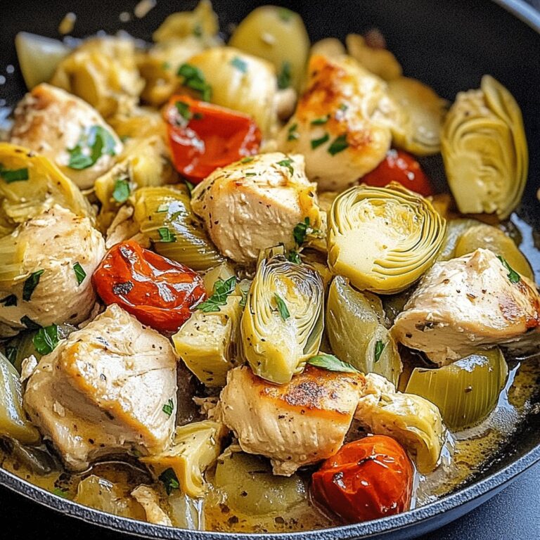Chicken Artichoke Skillet Recipe