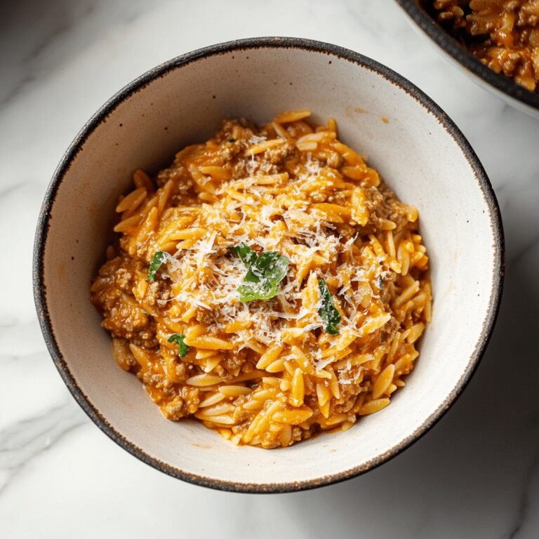 Ground Beef Orzo Recipe