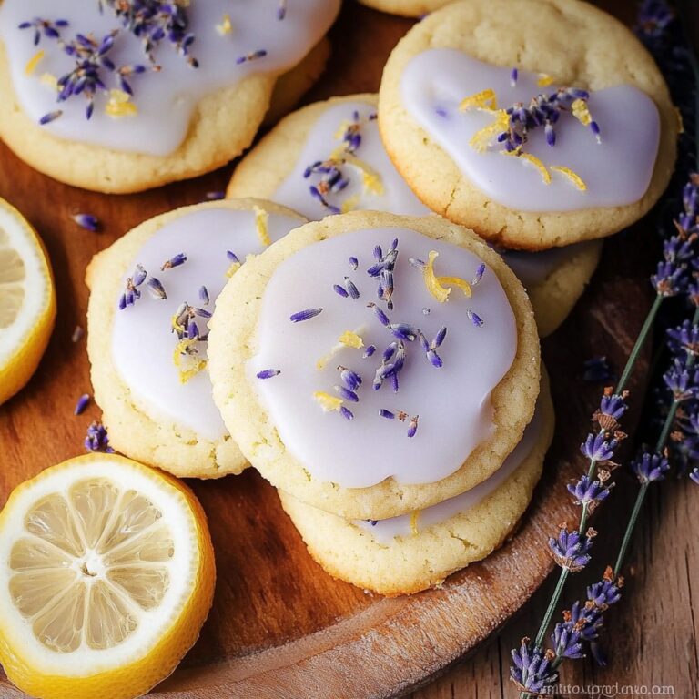 Fragrant Lemon Lavender Cookies Recipe