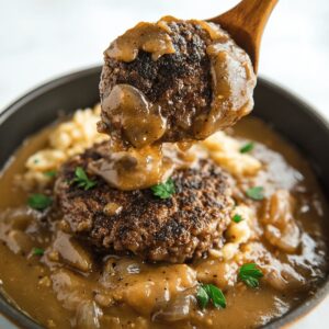 Hamburger Steak And Gravy Recipe