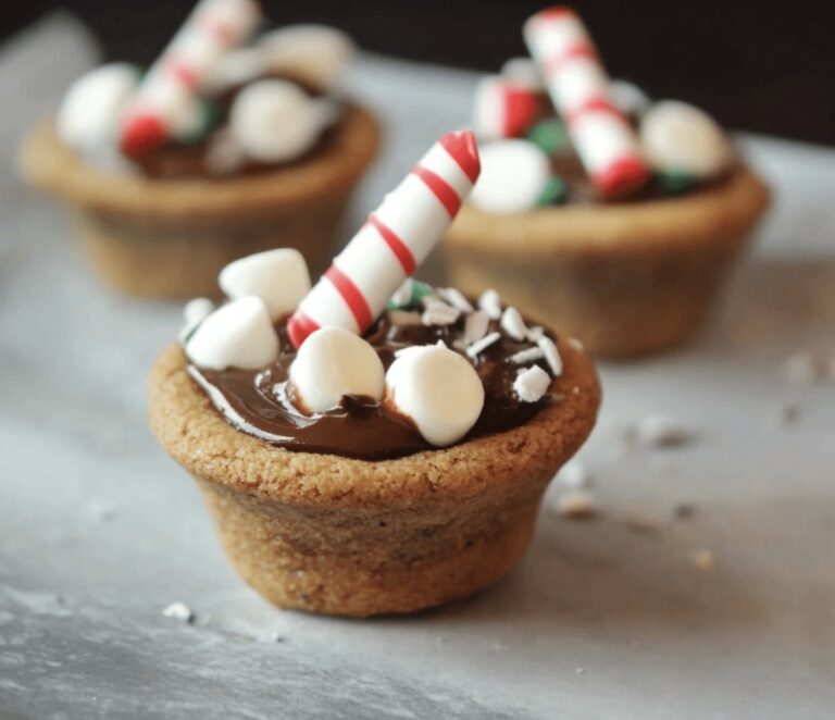 Hot Chocolate Cookie Cups Recipe