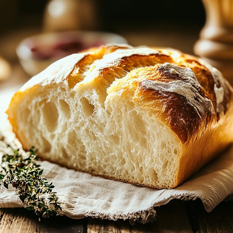 Rustic Grandmas Homemade Bread Recipe