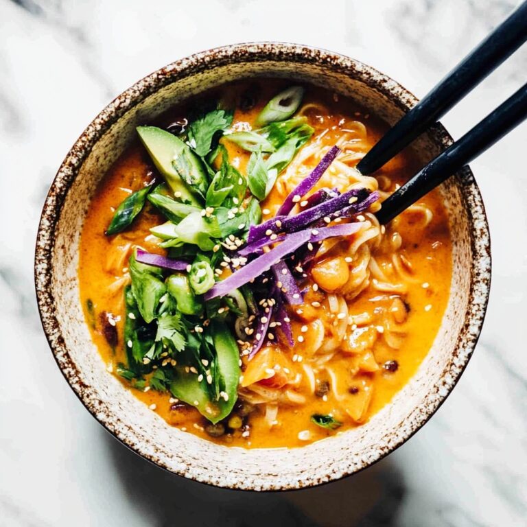 Vibrant Coconut Curry Noodle Bowls Recipe
