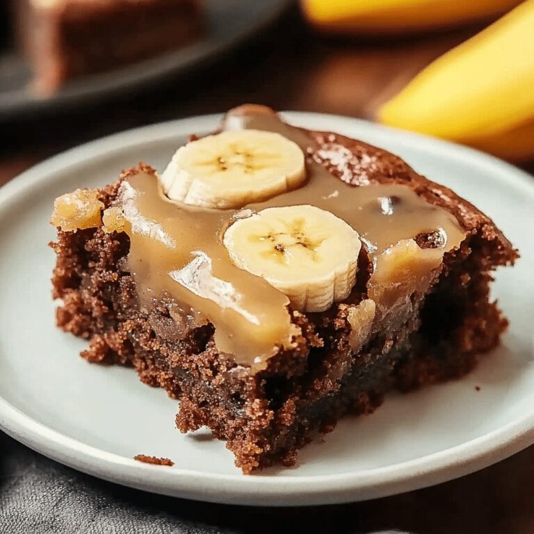 Banana Bread Brownies Recipe