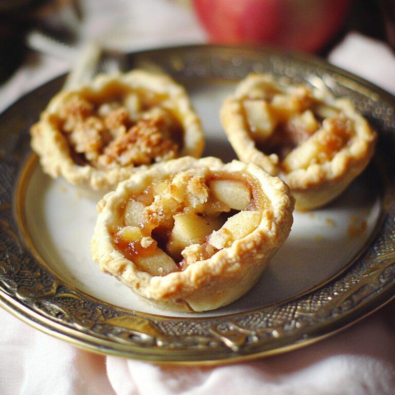 Crispy Mini Dutch Apple Pies Recipe