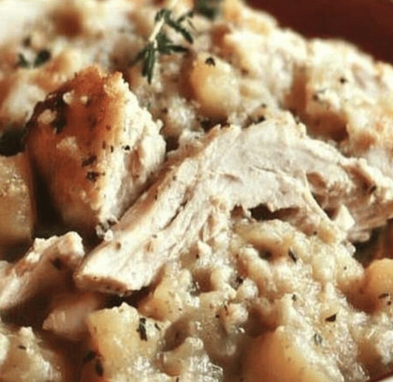 Crockpot Chicken & Stuffing Recipe