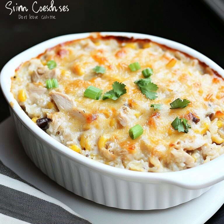 Lean Chicken and Rice Casserole Recipe
