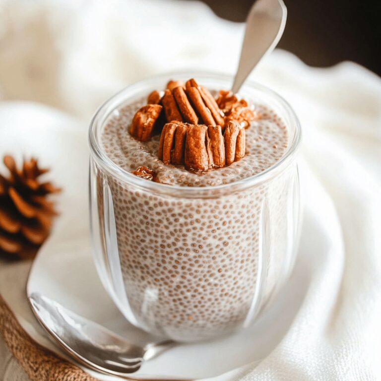 Vegan Nog Chia Pudding Recipe