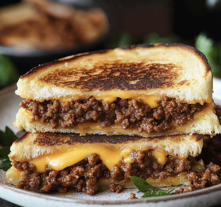 Messy Grilled Cheese Sloppy Joes Recipe