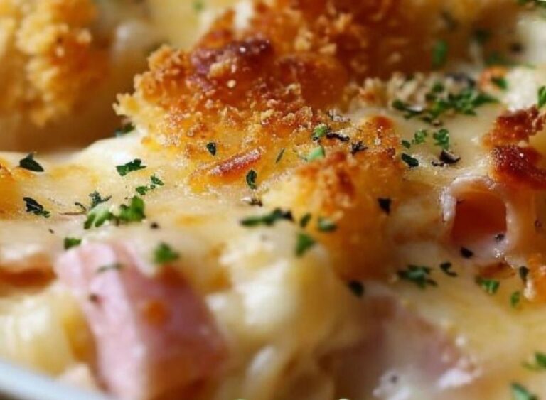 Crispy Chicken Cordon Bleu Casserole Recipe