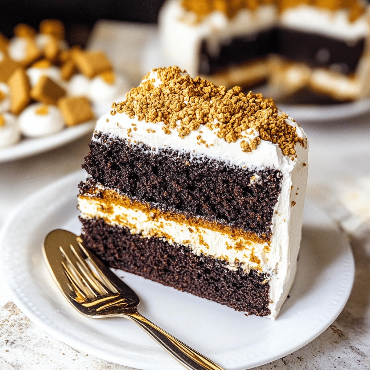 Smores Cake Recipe
