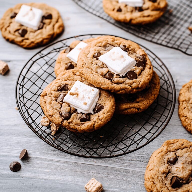 Smores Chocolate Chip Cookies Recipe