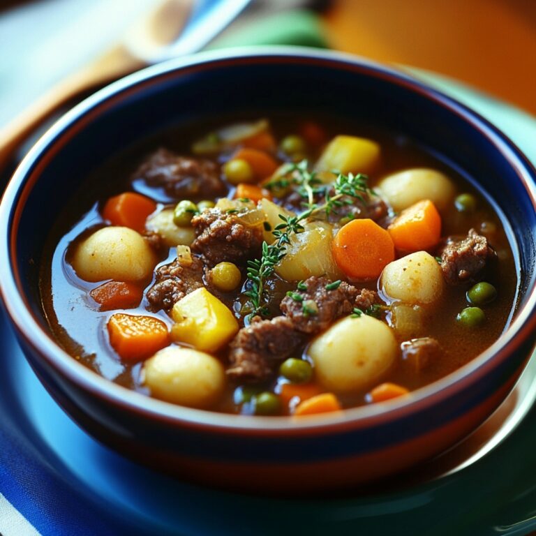 Hearty Vegetable Beef Soup Recipe