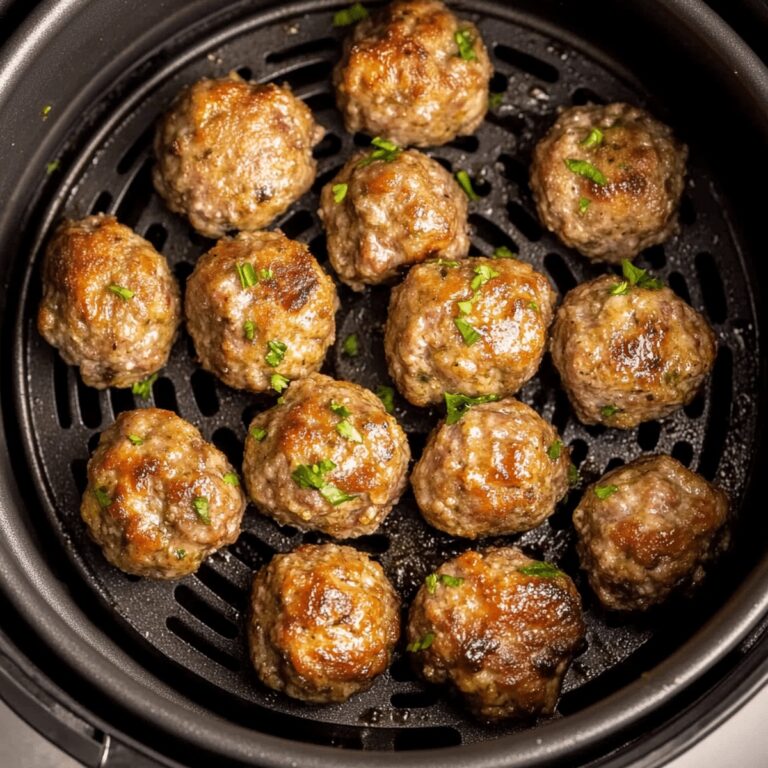 Air Fryer Meatballs Recipe
