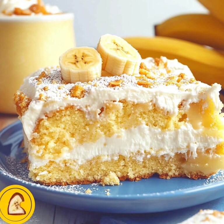 Dreamy Banana Pudding Poke Cake Recipe
