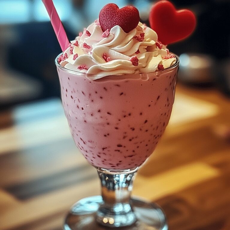 Valentines Day Pink Mudslide Recipe