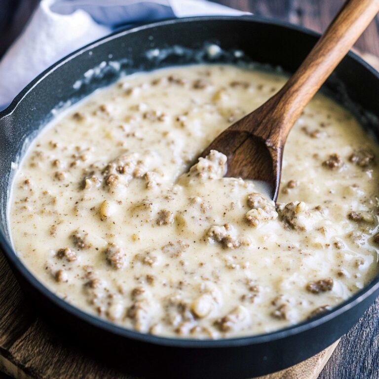 Creamy Sausage Gravy Recipe