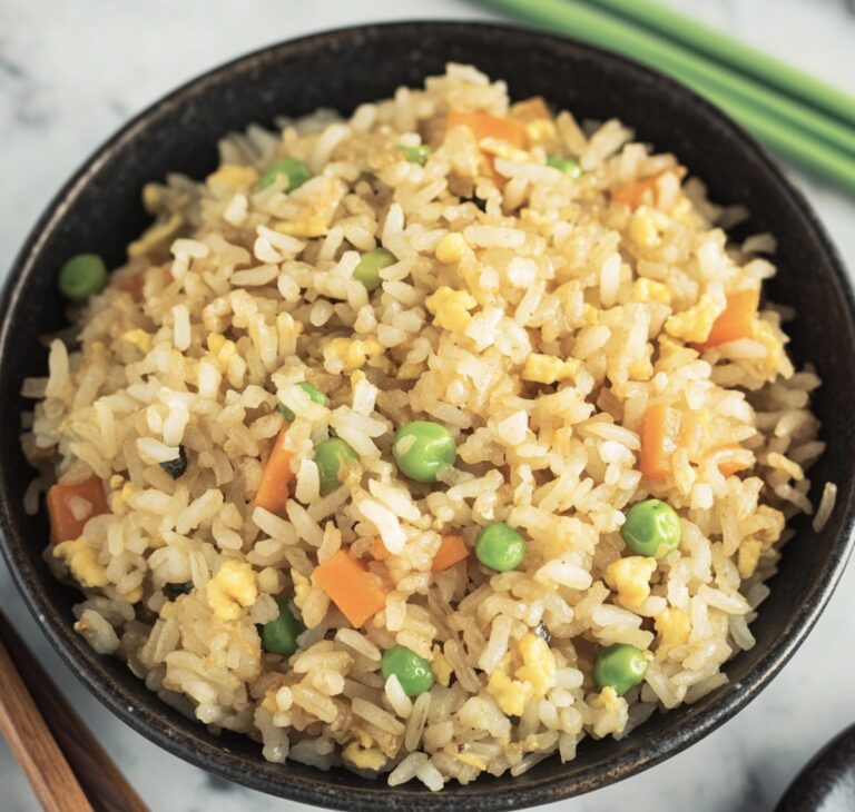 Golden Homemade Fried Rice Recipe