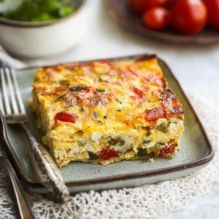 Hearty Cottage Cheese Egg Bake Recipe