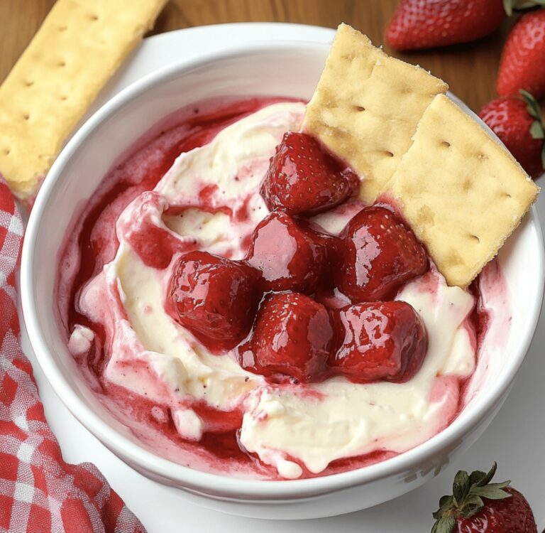 Strawberry Cheesecake Dip Recipe