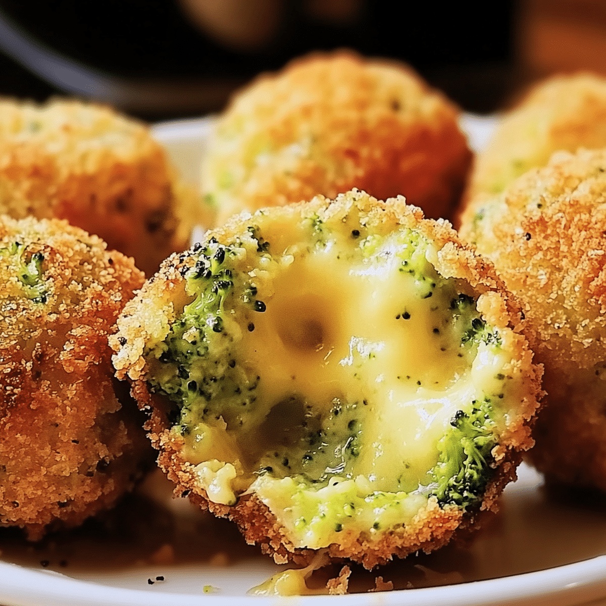 Baked Broccoli Cheese Balls Recipe