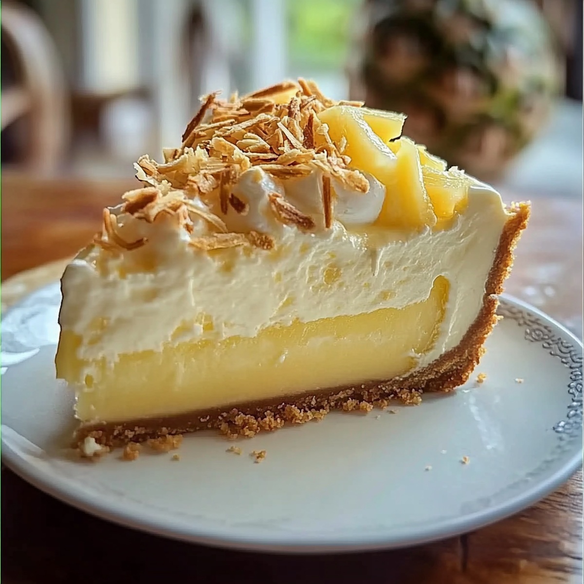 Sweet Pineapple Cream Cheesecake Recipe