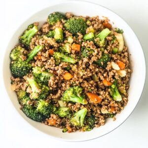Hearty Ground Beef and Broccoli Stir-Fry Recipe