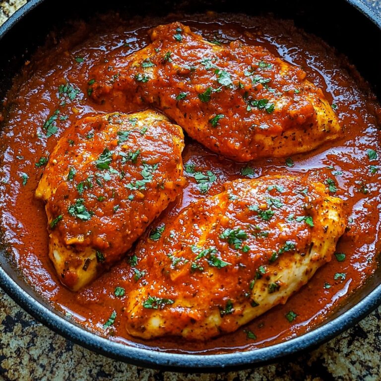 Tantalizing Skillet Chicken in Roasted Red Pepper Sauce Recipe