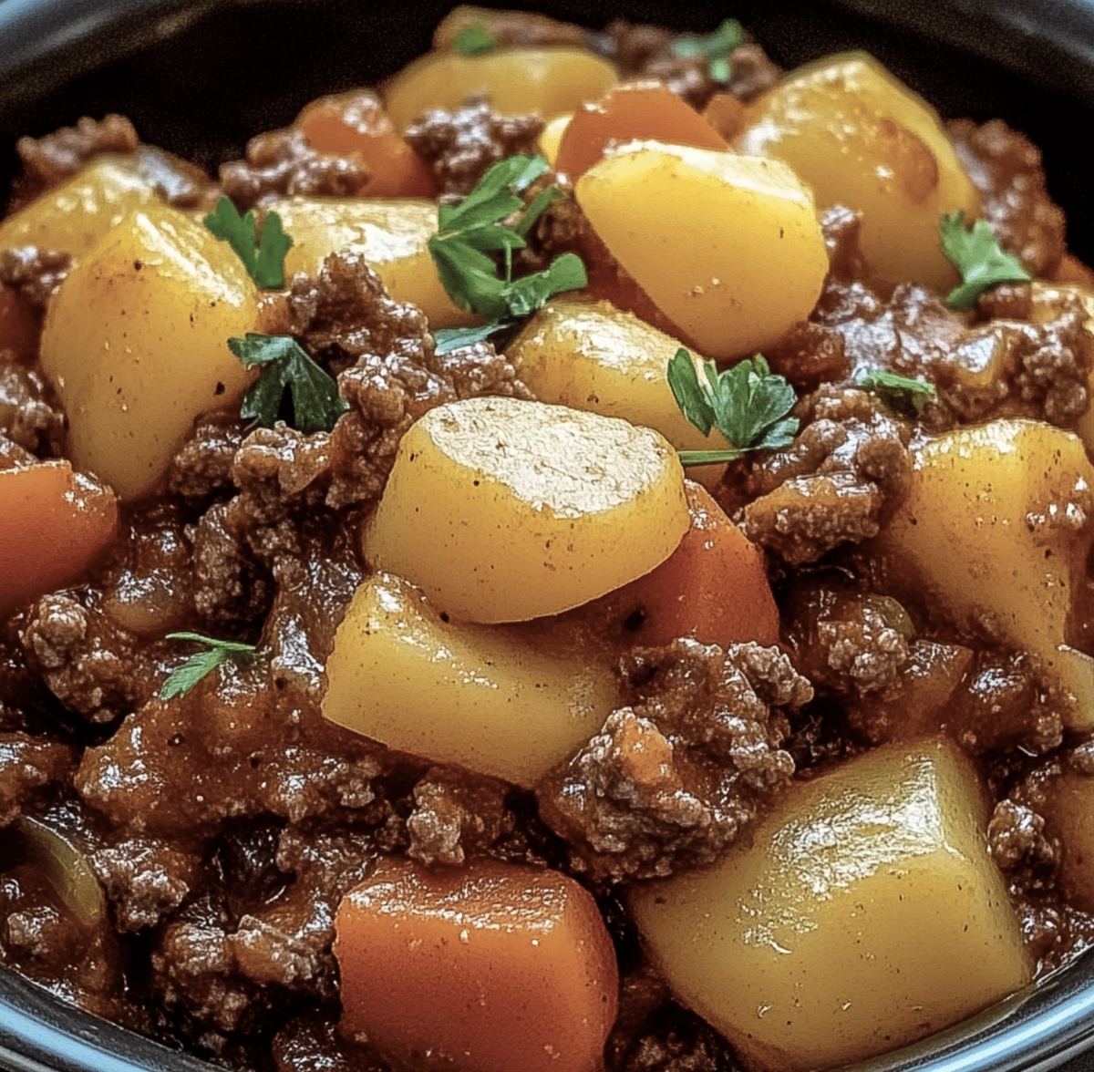 Slow Cooker Cowboy Casserole Recipe