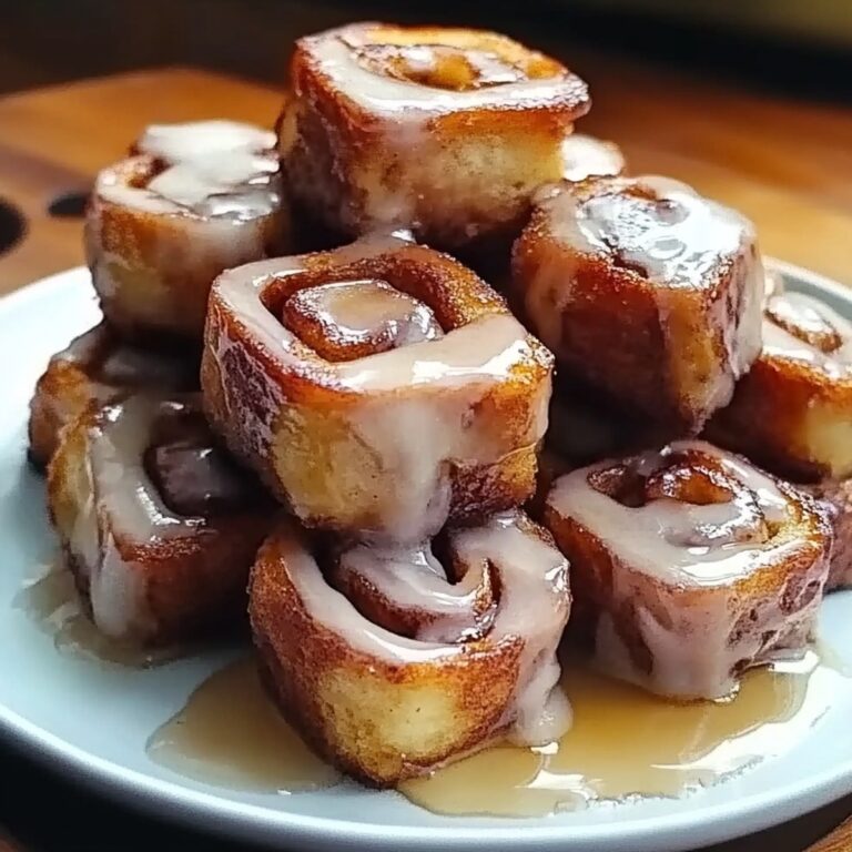 Crispy Cinnamon Roll French Toast Bites Recipe