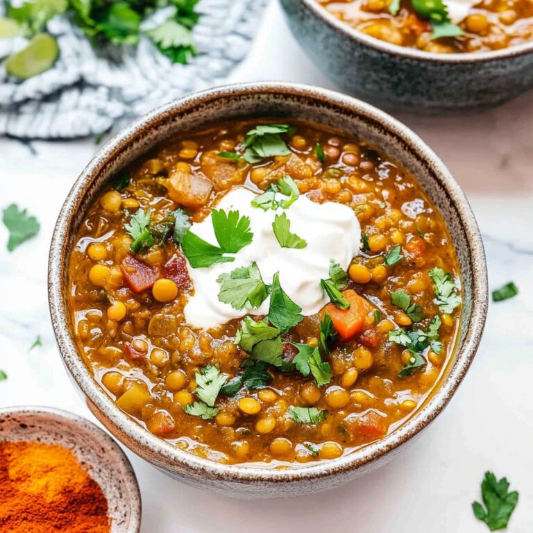 Hearty Detox Moroccan Lentil Soup Recipe