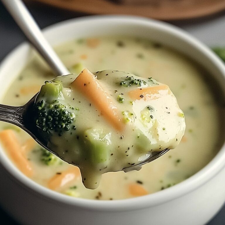 Hearty Vegan Broccoli Cheddar Soup Recipe