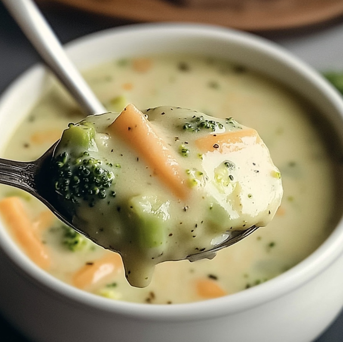 Hearty Vegan Broccoli Cheddar Soup Recipe