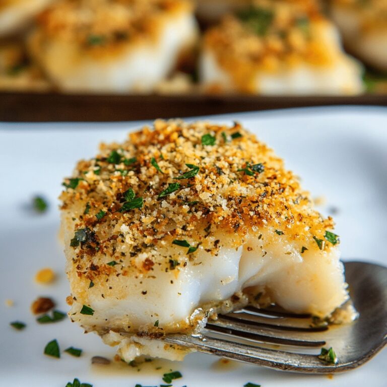 Parmesan Crusted Cod Recipe