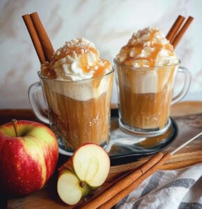 Dreamy Caramel Apple Cider Float Recipe