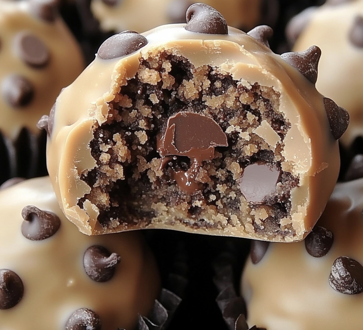 Decadent Chocolate Chip Cookie Dough Truffles Recipe