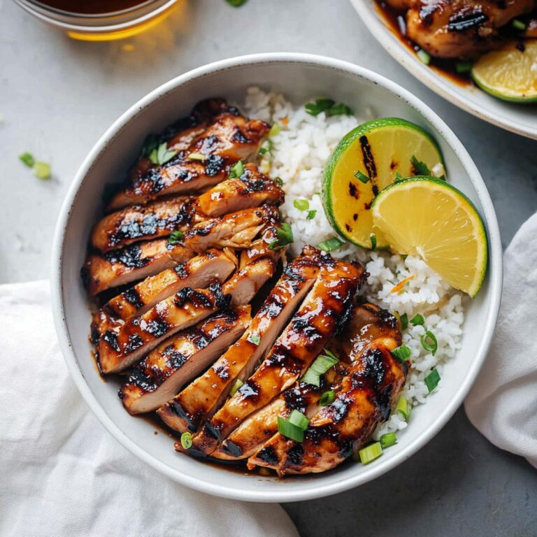 Tangy Marinated Asian Grilled Chicken Recipe
