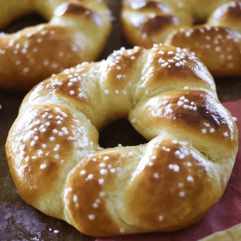 Buttery Soft Pretzels Recipe