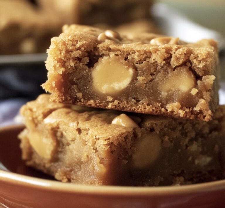 Golden Butterscotch Blondies Recipe