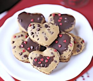 Chocolate Chip Cookie Dough Hearts Recipe