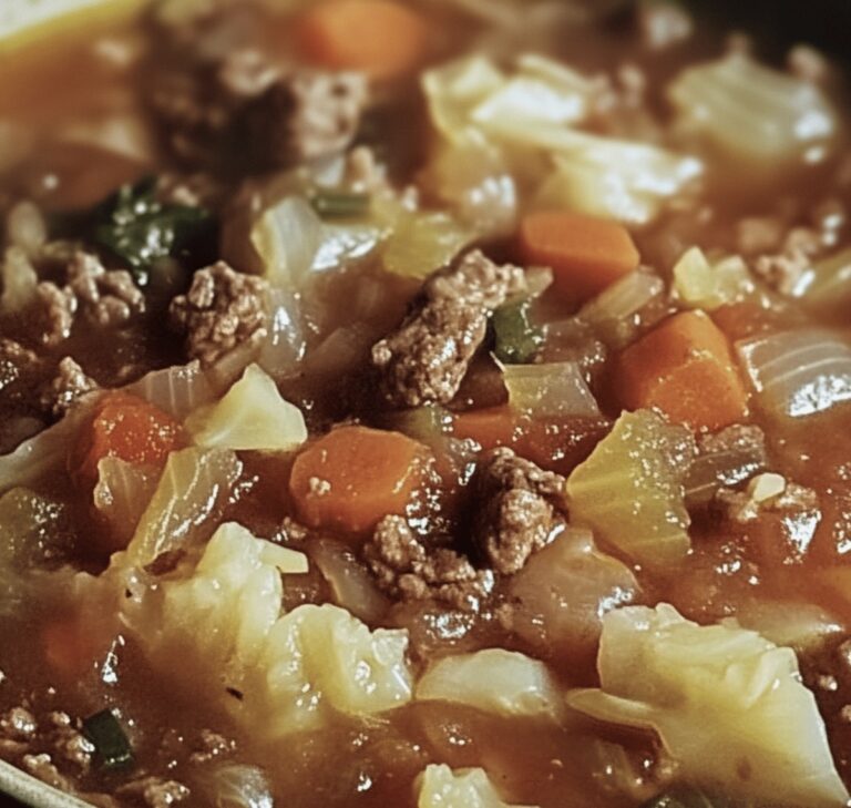 Cabbage Soup With Hamburger Recipe