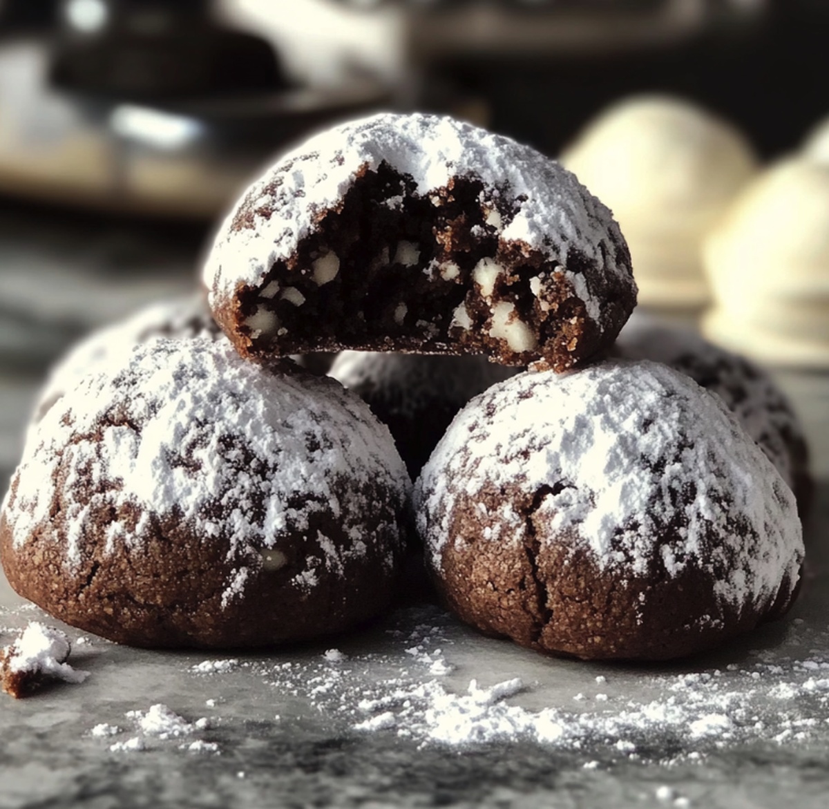 Melt-in-Your-Mouth Chocolate Snowball Cookies Recipe