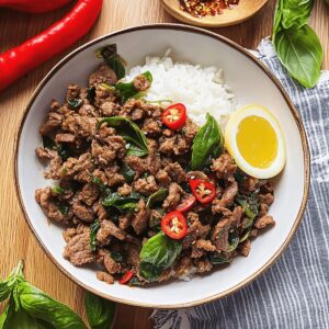 Thai Basil Beef (Pad Kra Pao) Recipe