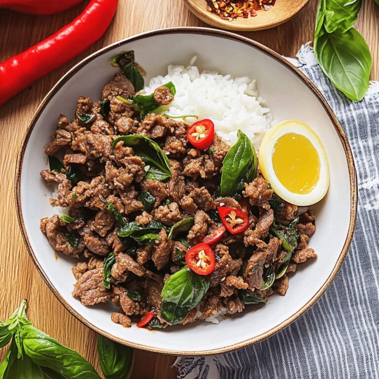 Thai Basil Beef (Pad Kra Pao) Recipe