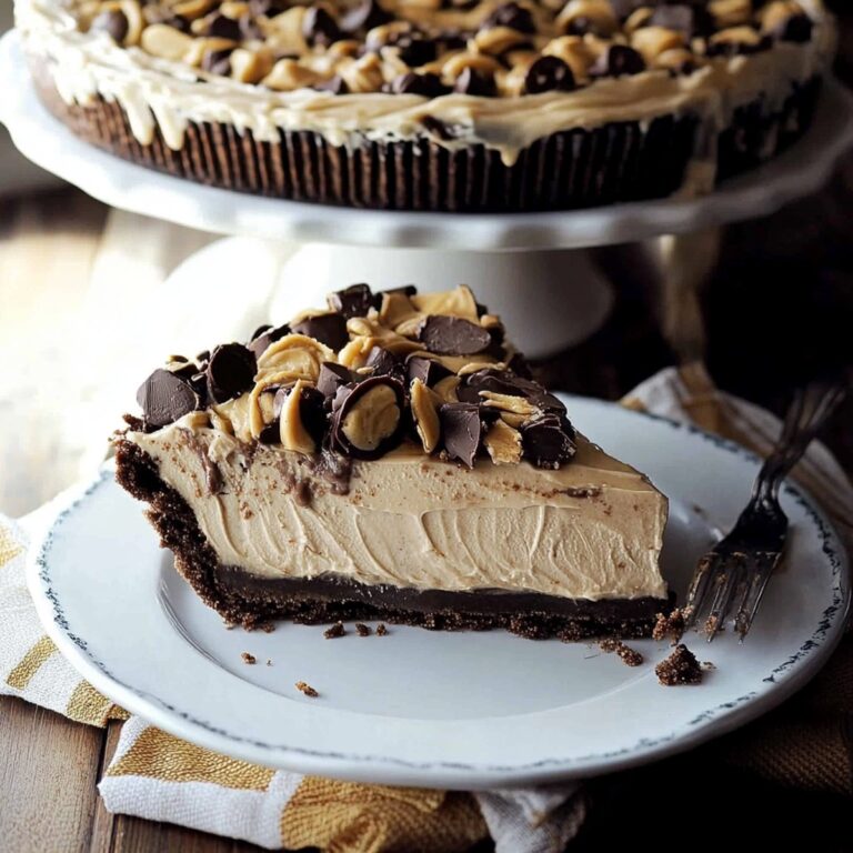 Silky Peanut Butter Cup Pie Recipe