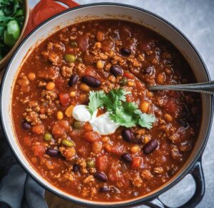 Hearty Turkey Chili Recipe