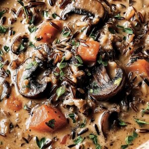 Creamy Wild Rice And Mushroom Soup Recipe