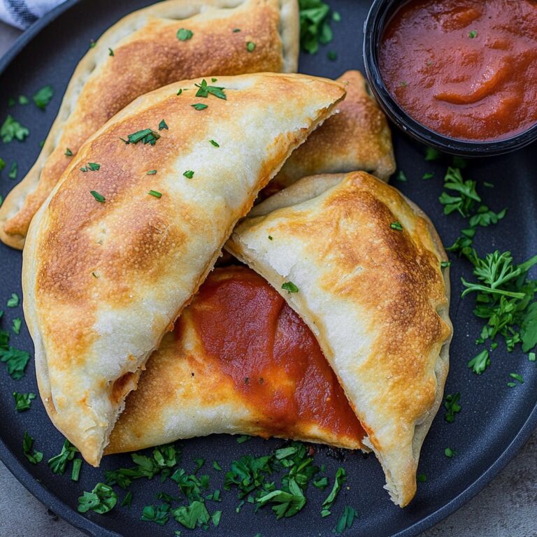 Crispy Air Fryer Calzones Recipe