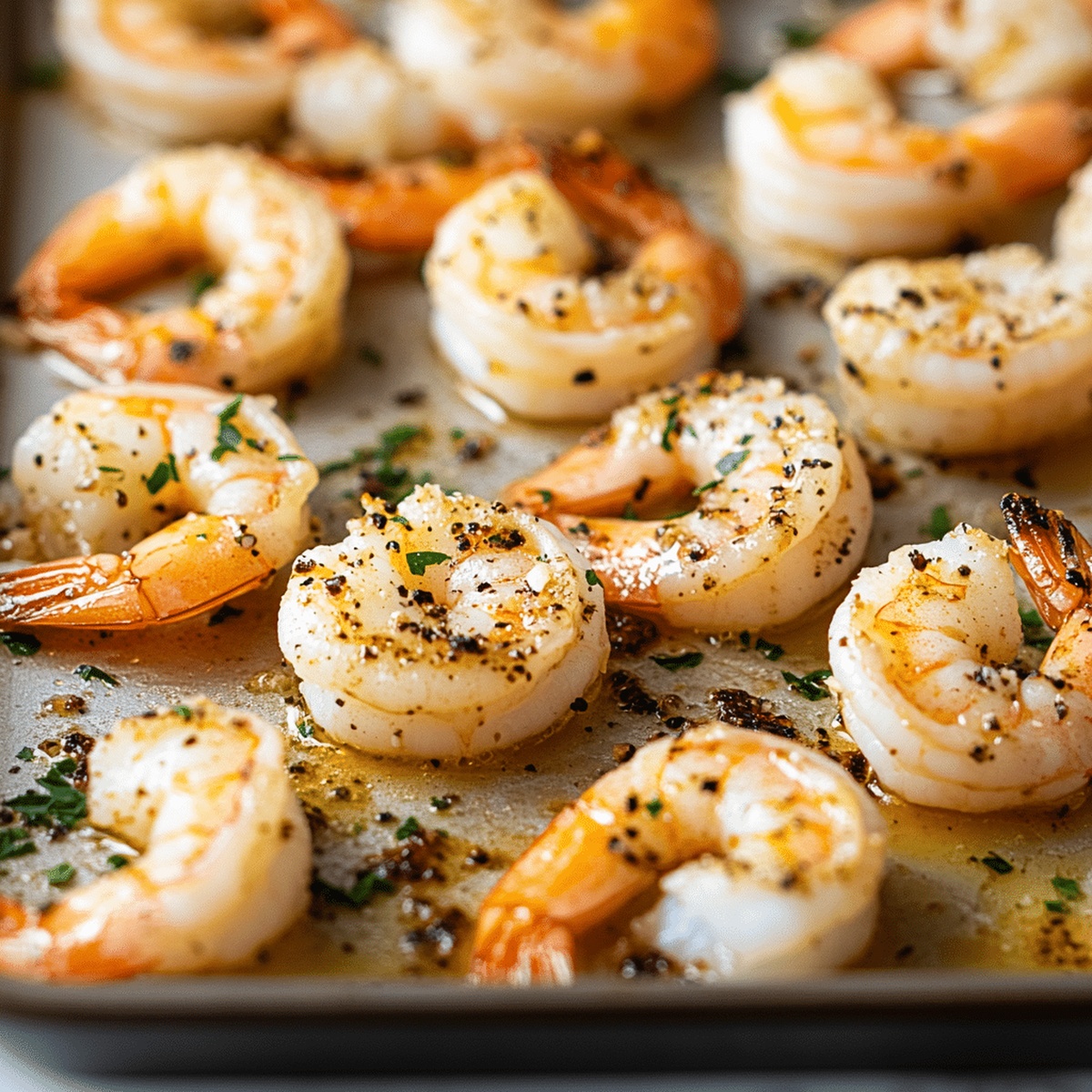Garlic Parmesan Roasted Shrimp Recipe